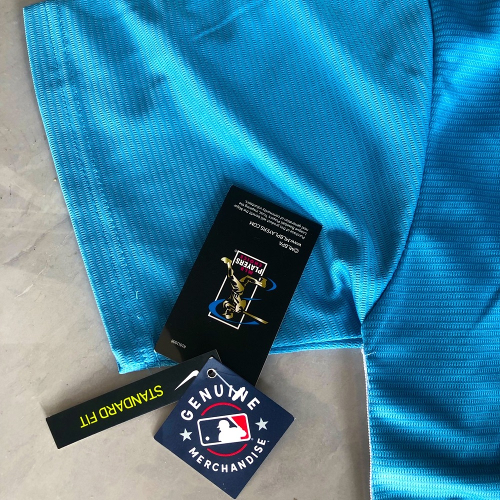 NWT mens & youth 3 Bryce Harper Light Blue Stitched Jersey - Picture 4 of 4